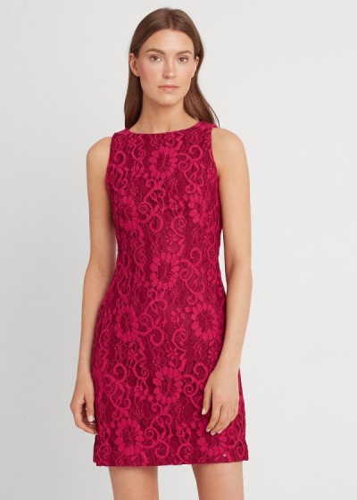 Vestido Ralph Lauren Lace Sleeveless Mulher 91864-NRAM